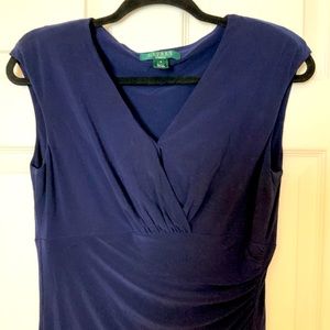 Ralph Lauren blue dress size 8